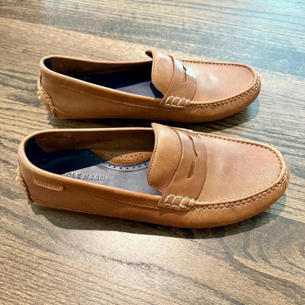 Cole Haan Brown Leather Loafers